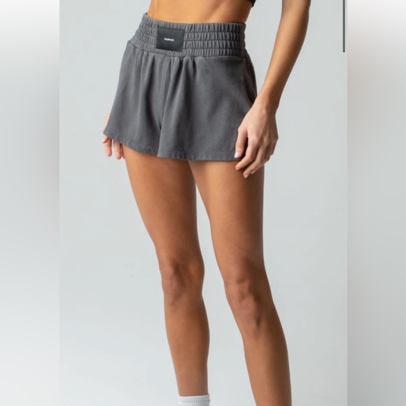 TALENTLESS Shorts Talentless Womens Boxing Shorts In Steel Grey